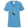 Women's Performance Blend V Neck Tee Thumbnail